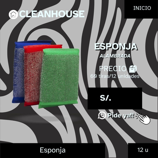 ESPONJA ALAMABRADA
