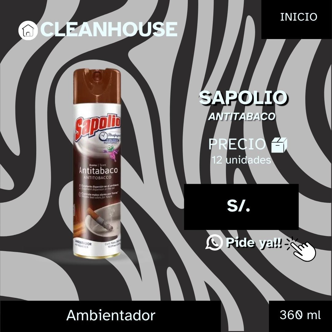 AMBIENTADOR SAPÓLIO