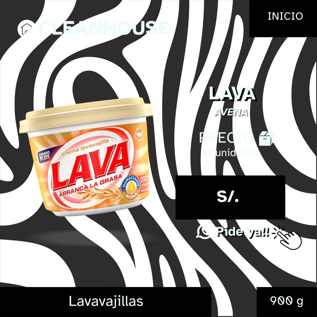 LAVAVAJILLAS LAVA