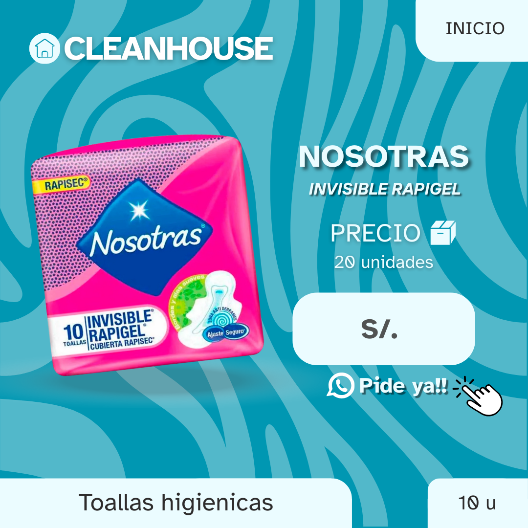 TOALLAS FEMENINAS NOSOTRAS