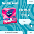 TOALLAS FEMENINAS NOSOTRAS INVISIBLE
