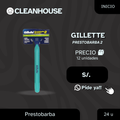 PRESTOBARBA GILLETE 2 HOJAS