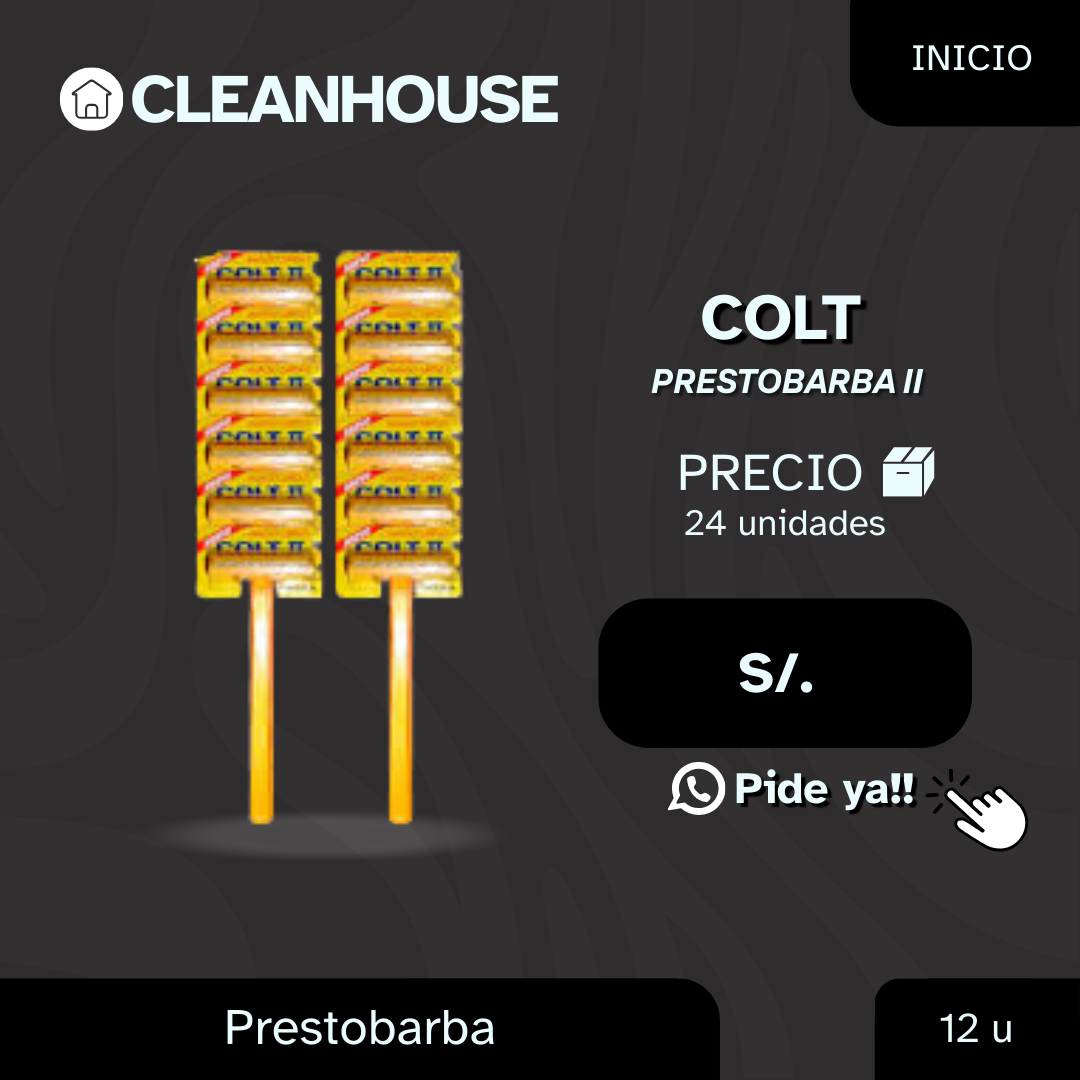 PRESTOBARBA COLT II