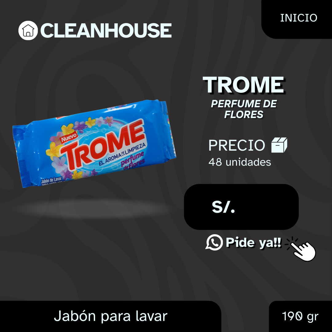 JABON TROME