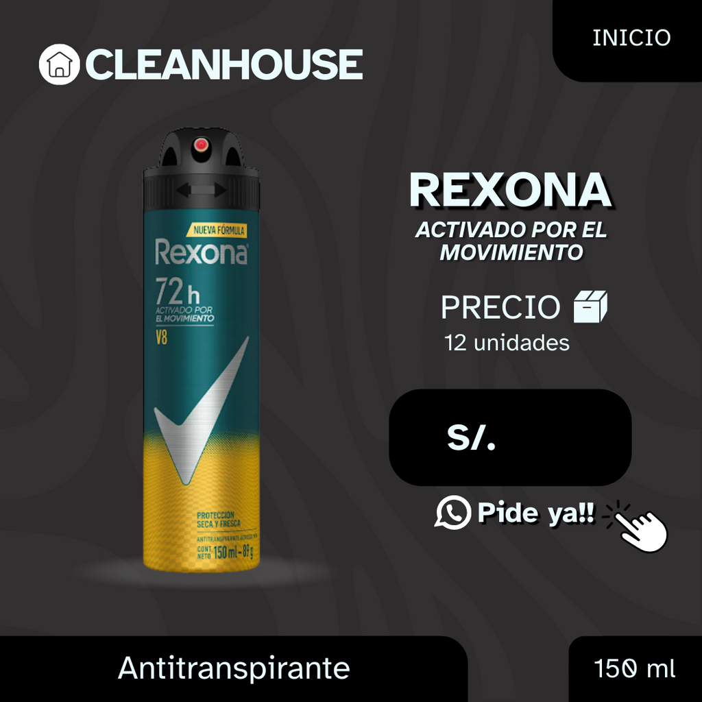 ANTITRANSPIRANTE REXONA