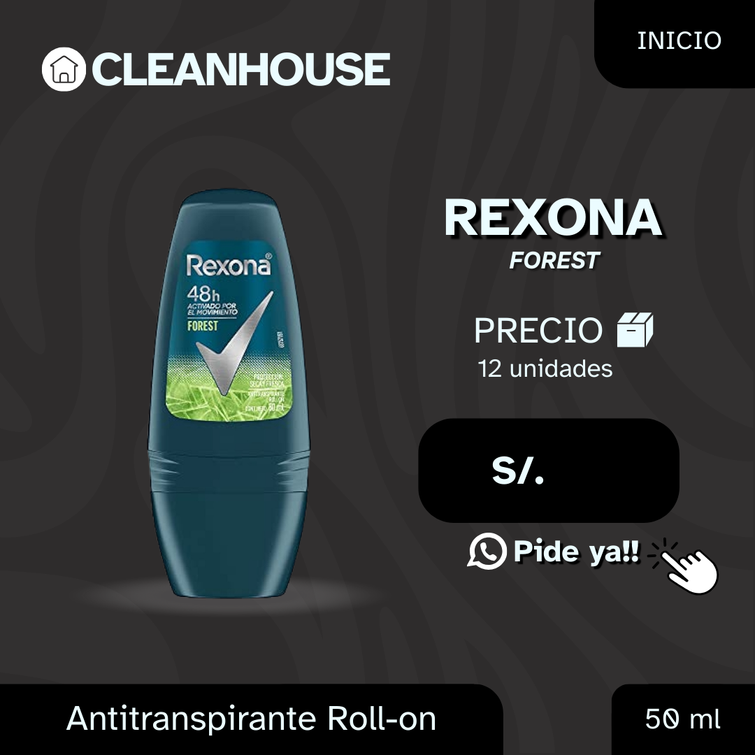 ANTITRANSPIRANTE ROLL-ON REXONA