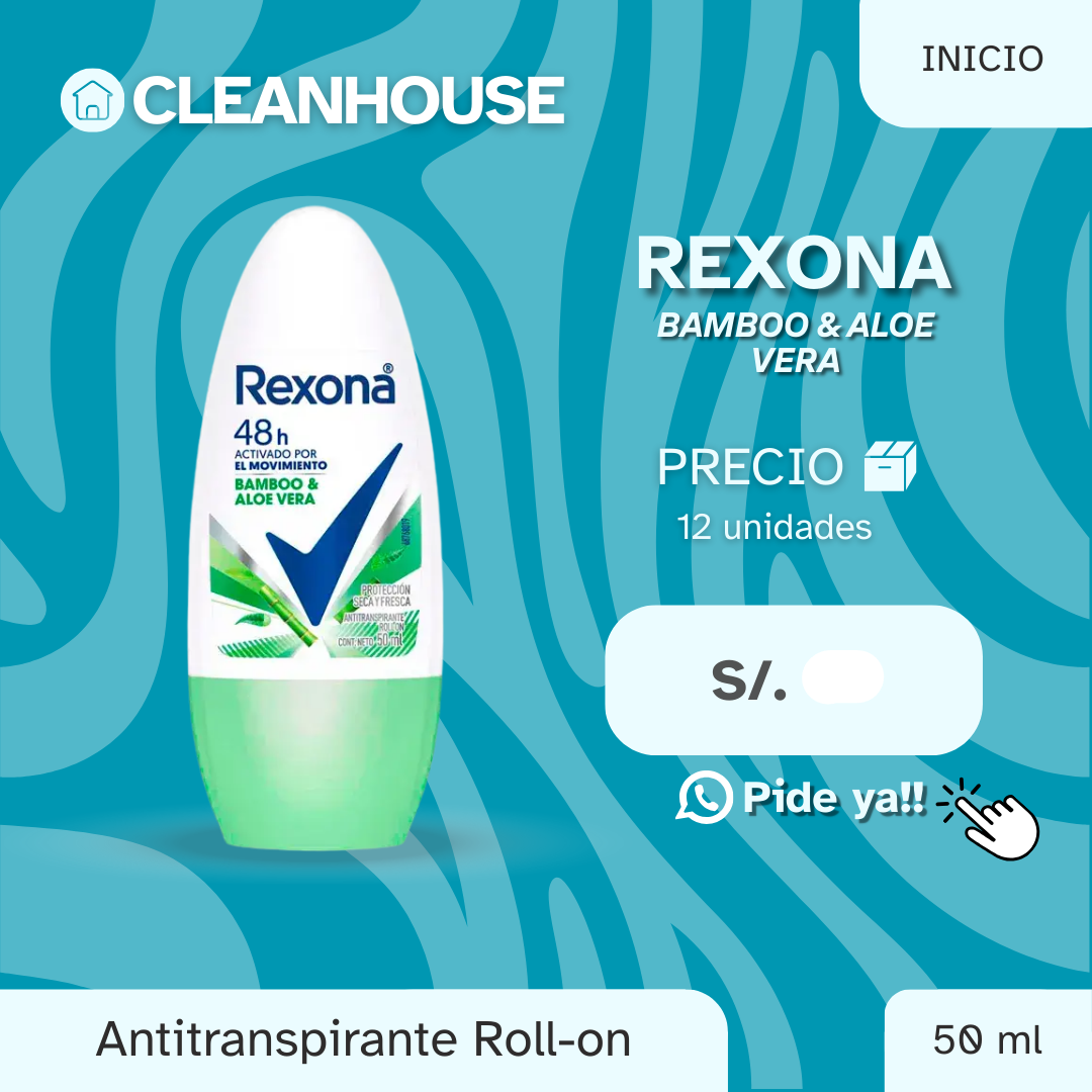 ANTITRANSPIRANTE ROLL-ON REXONA