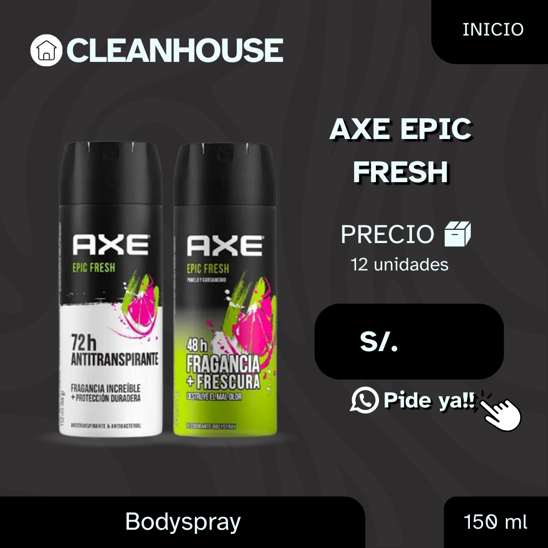 DESODORANTE AXE