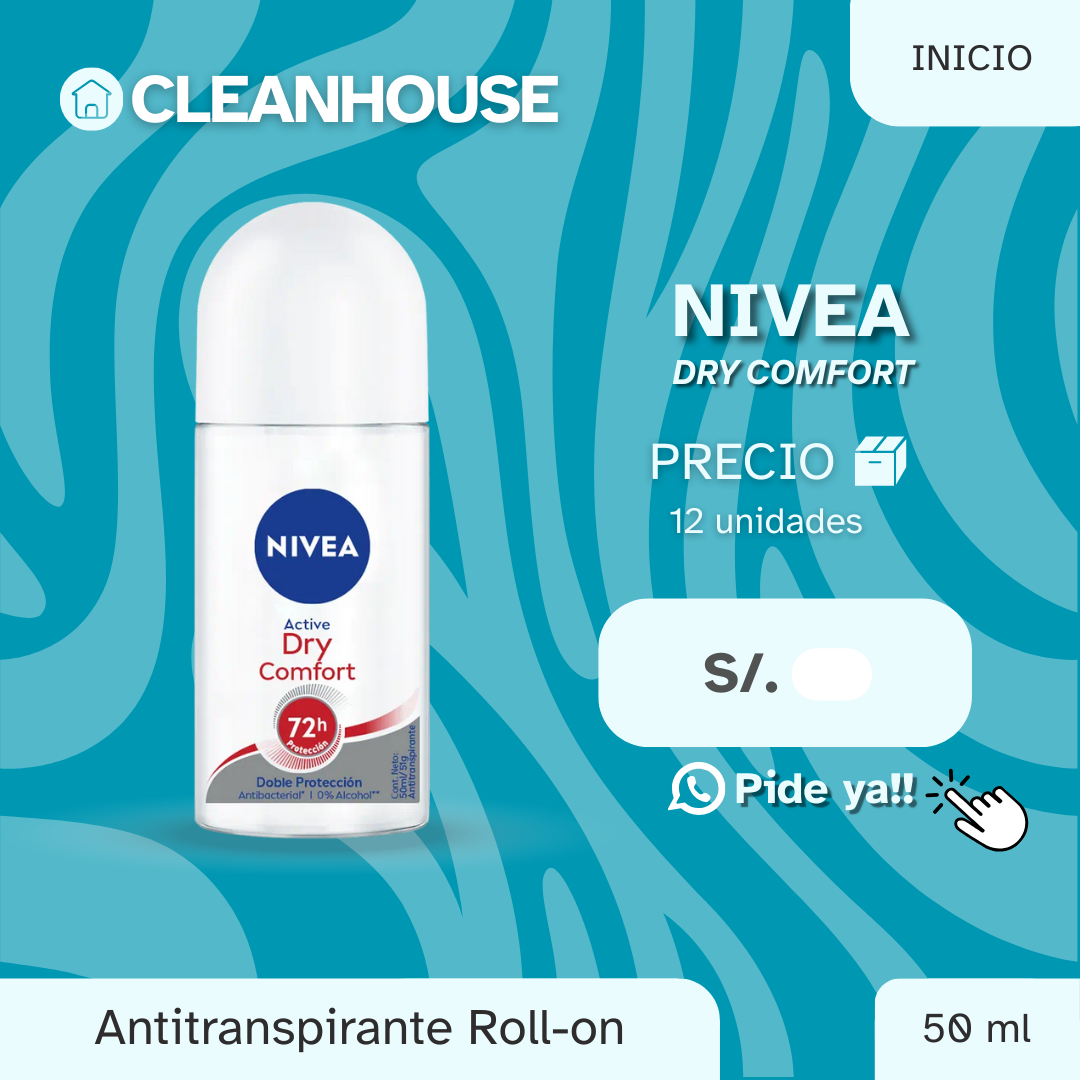 ANTITRANSPIRANTE NIVEA ROLL ON
