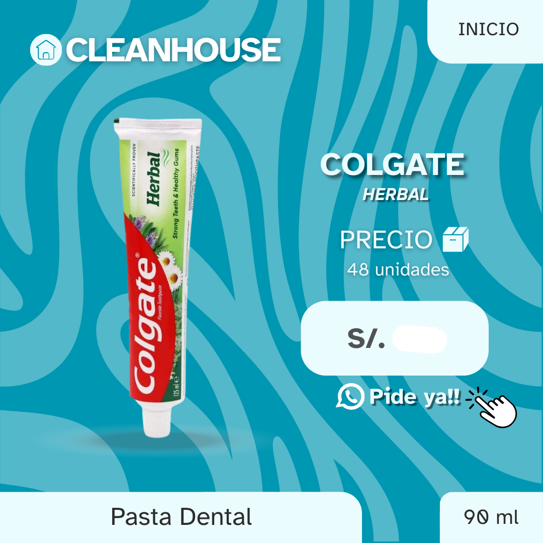 PASTA DENTAL COLGATE HERBAL