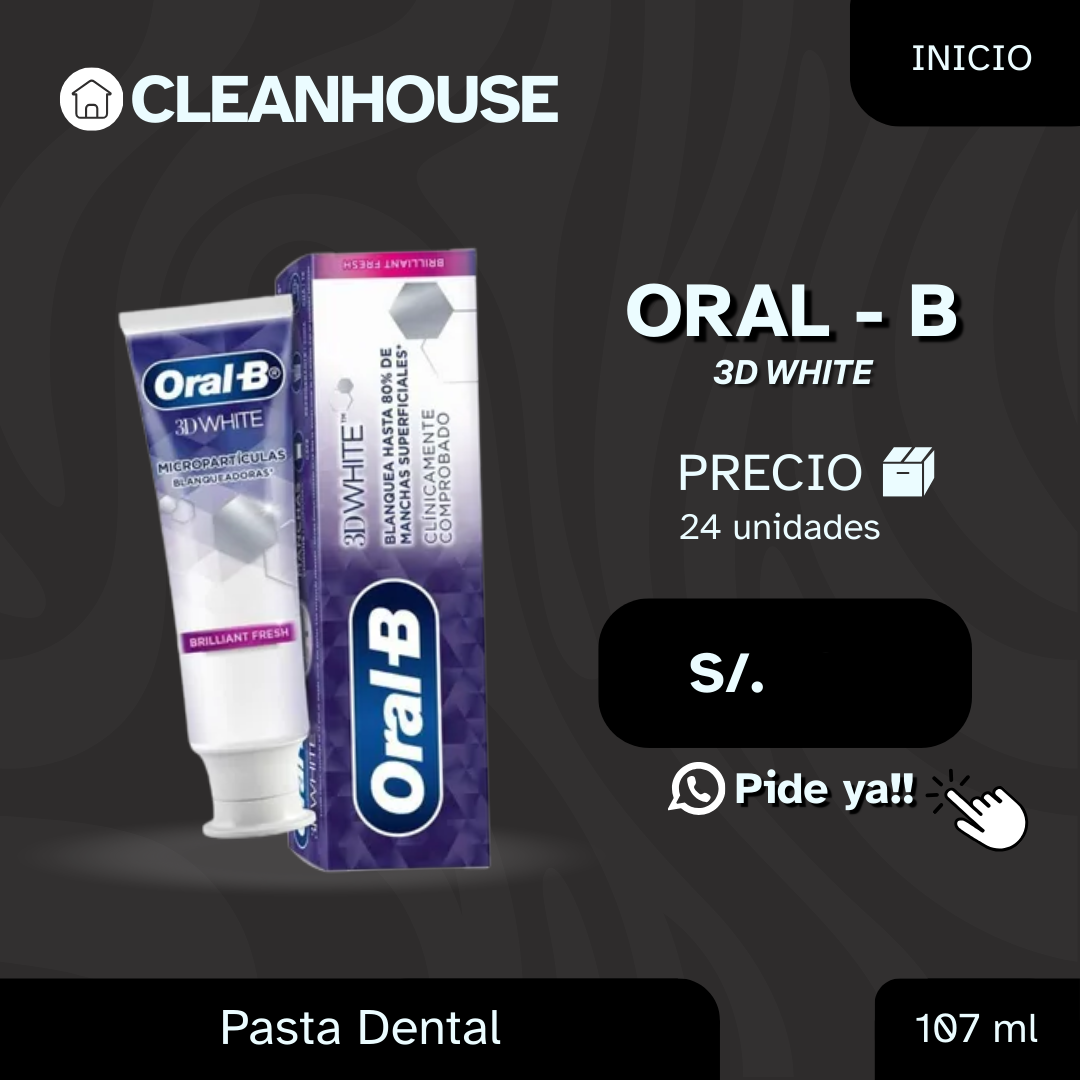 PASTA DENTAL ORAL B