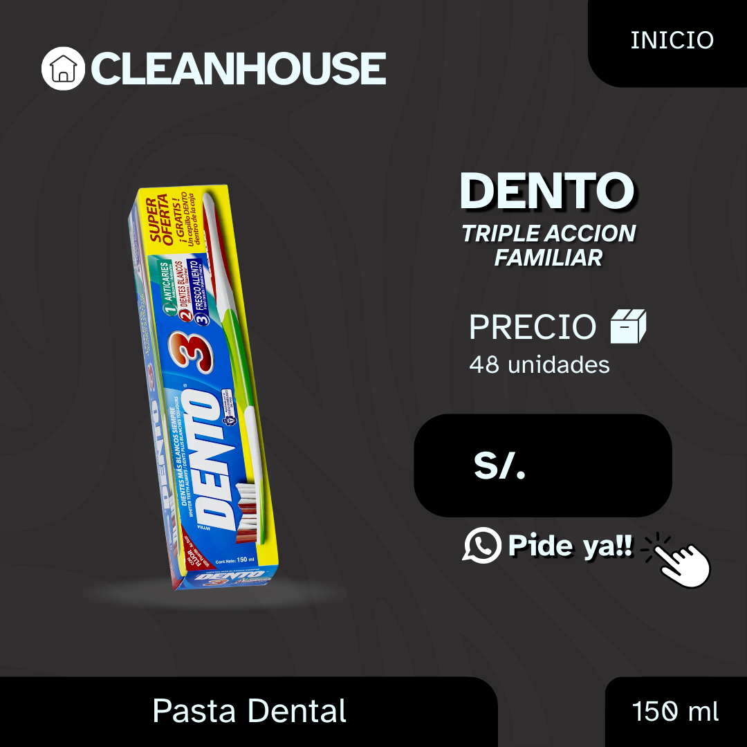 PASTA DENTAL DENTO FAMILIAR