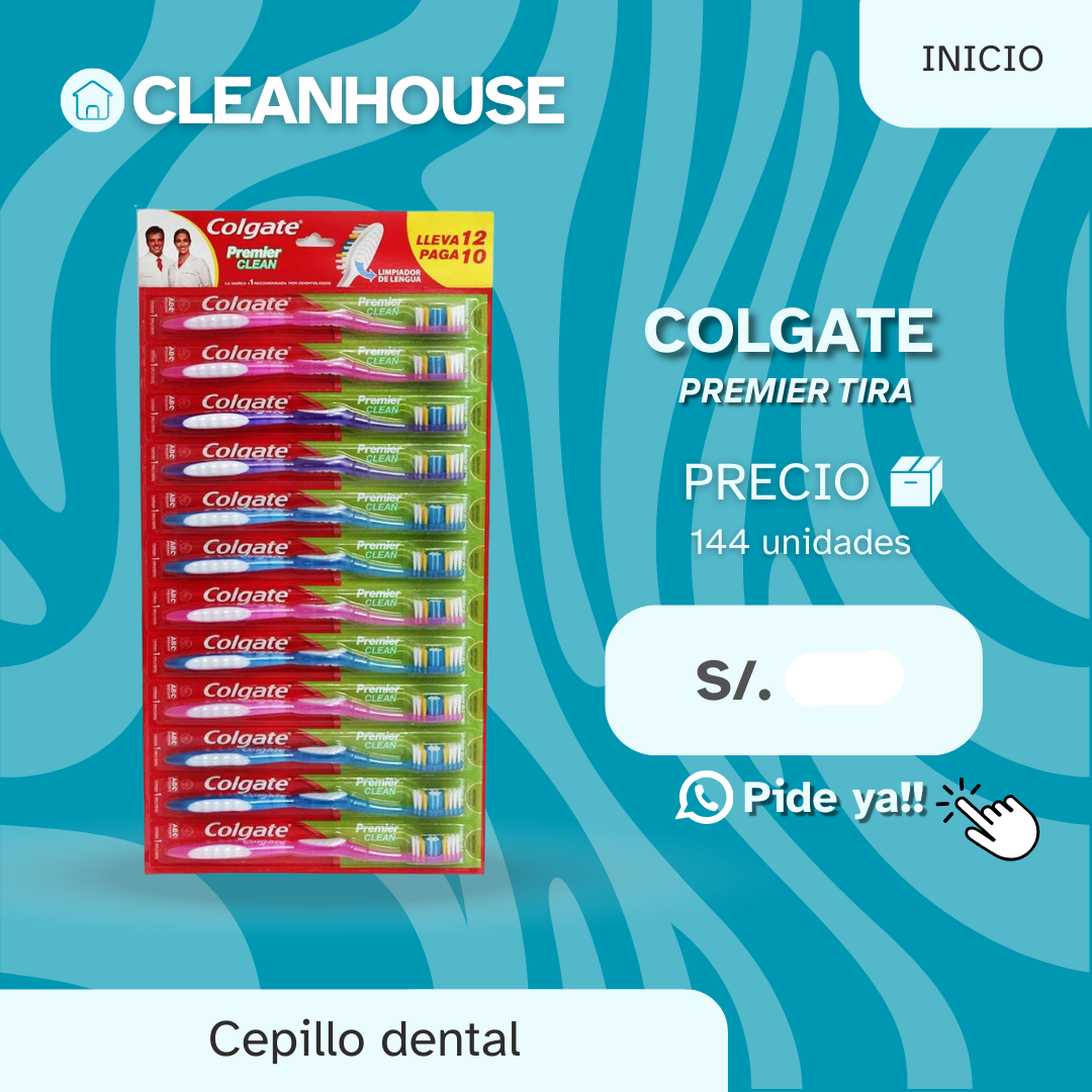 CEPILLO COLGATE TIRA