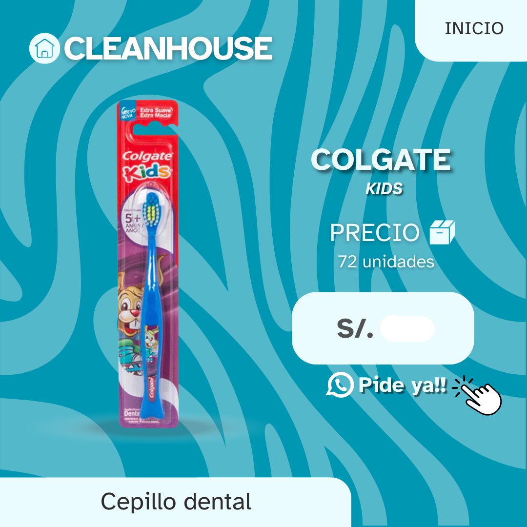 CEPILLO DENTAL COLGATE KIDS