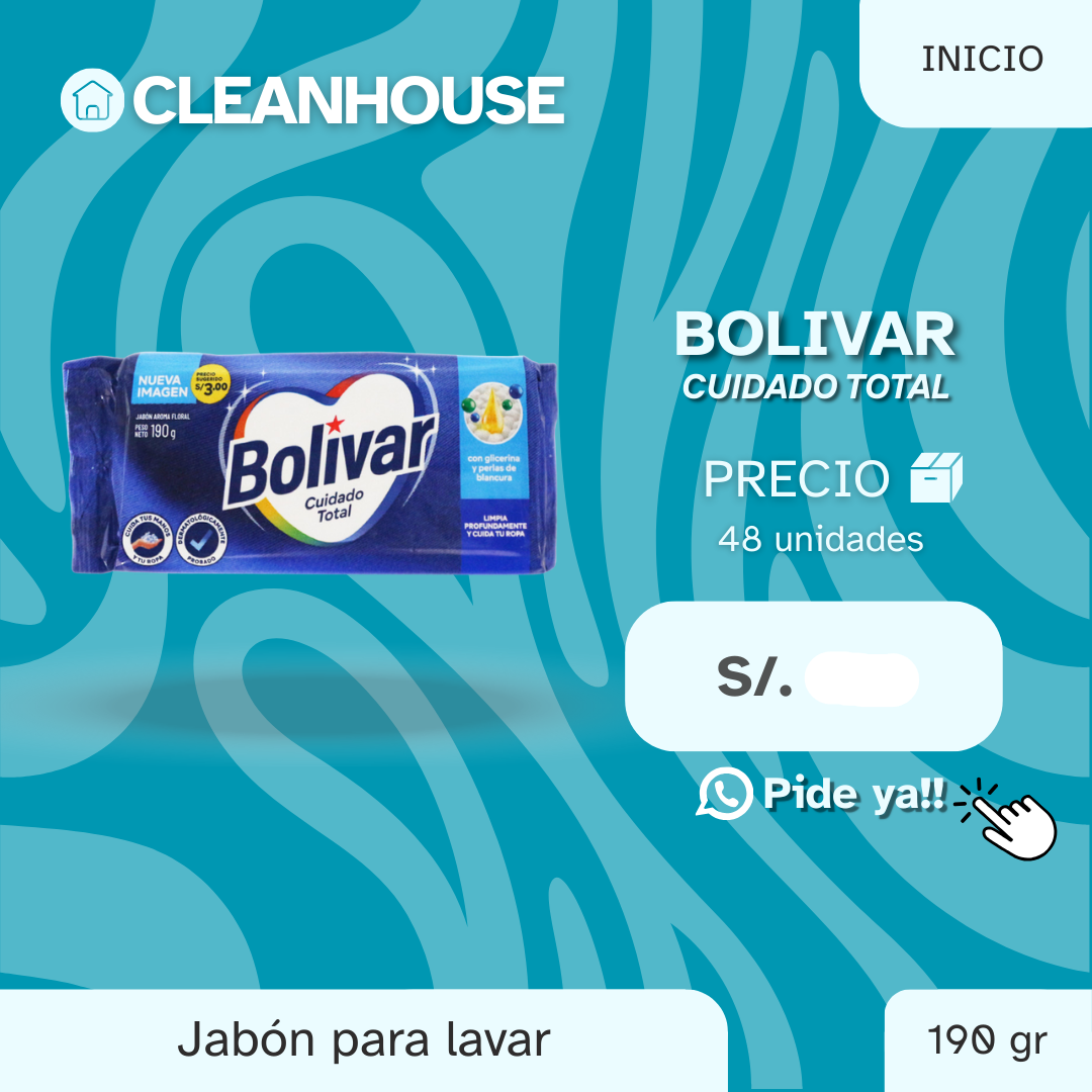 JABON BOLIVAR