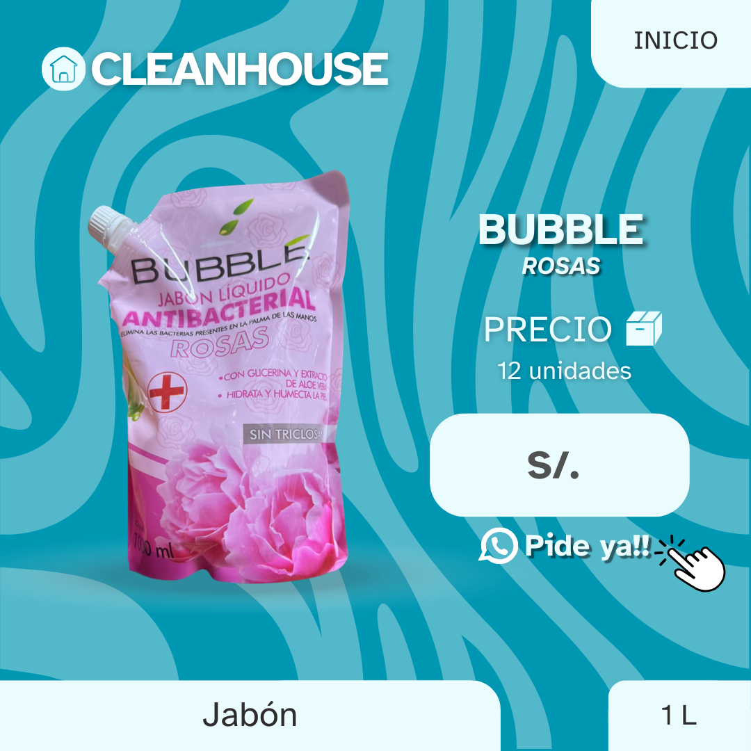 JABON LIQUIDO BUBBLE