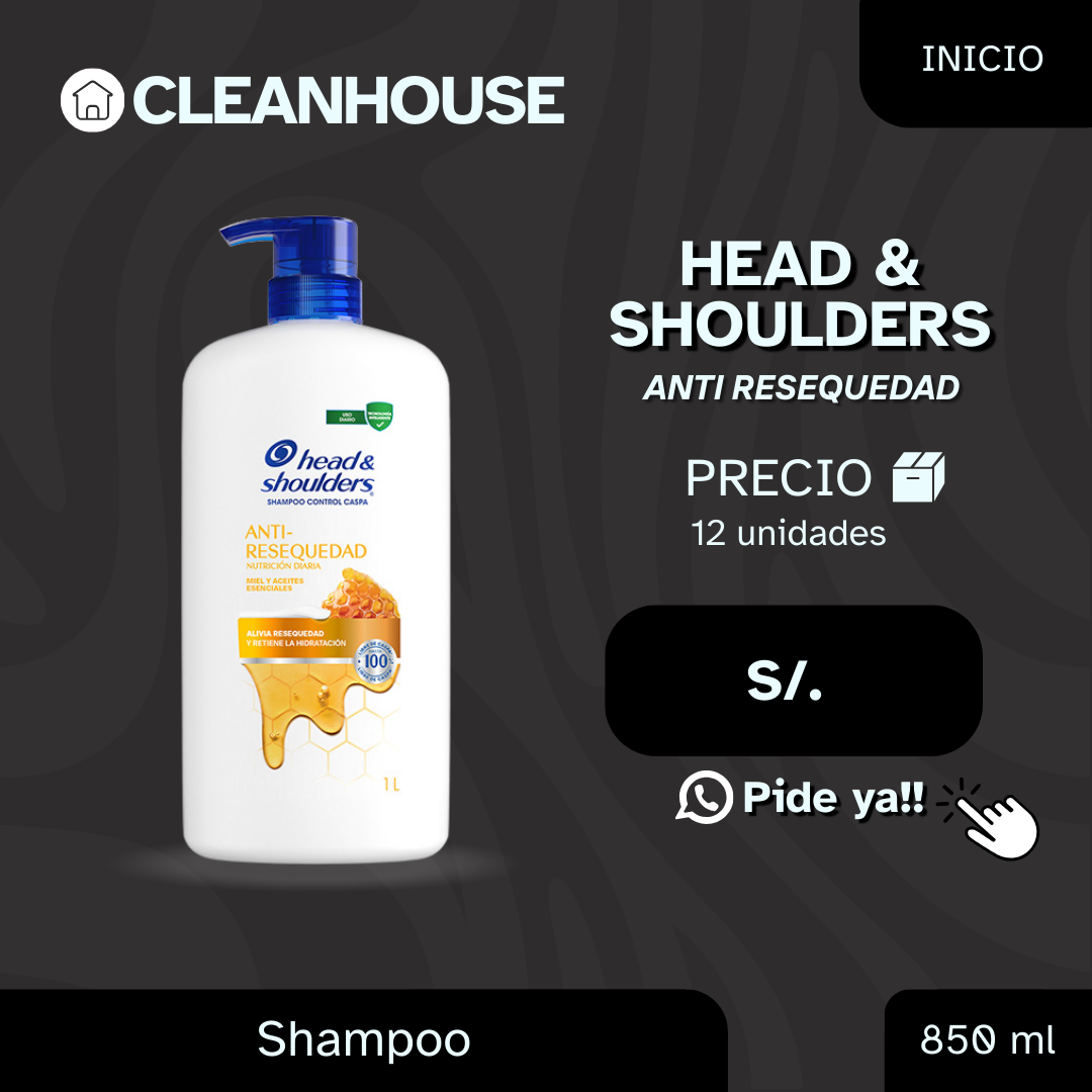 SHAMPO HEAD & SHOULDERS FAMILIAR