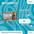 SHAMPO Y ACONDICIONADOR EN TIRA PANTENE