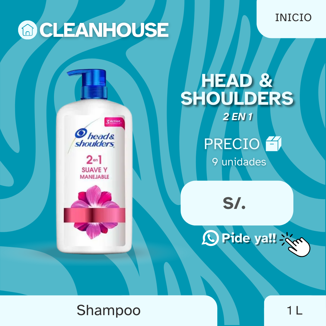 SHAMPO HEAD & SHOULDERS FAMILIAR