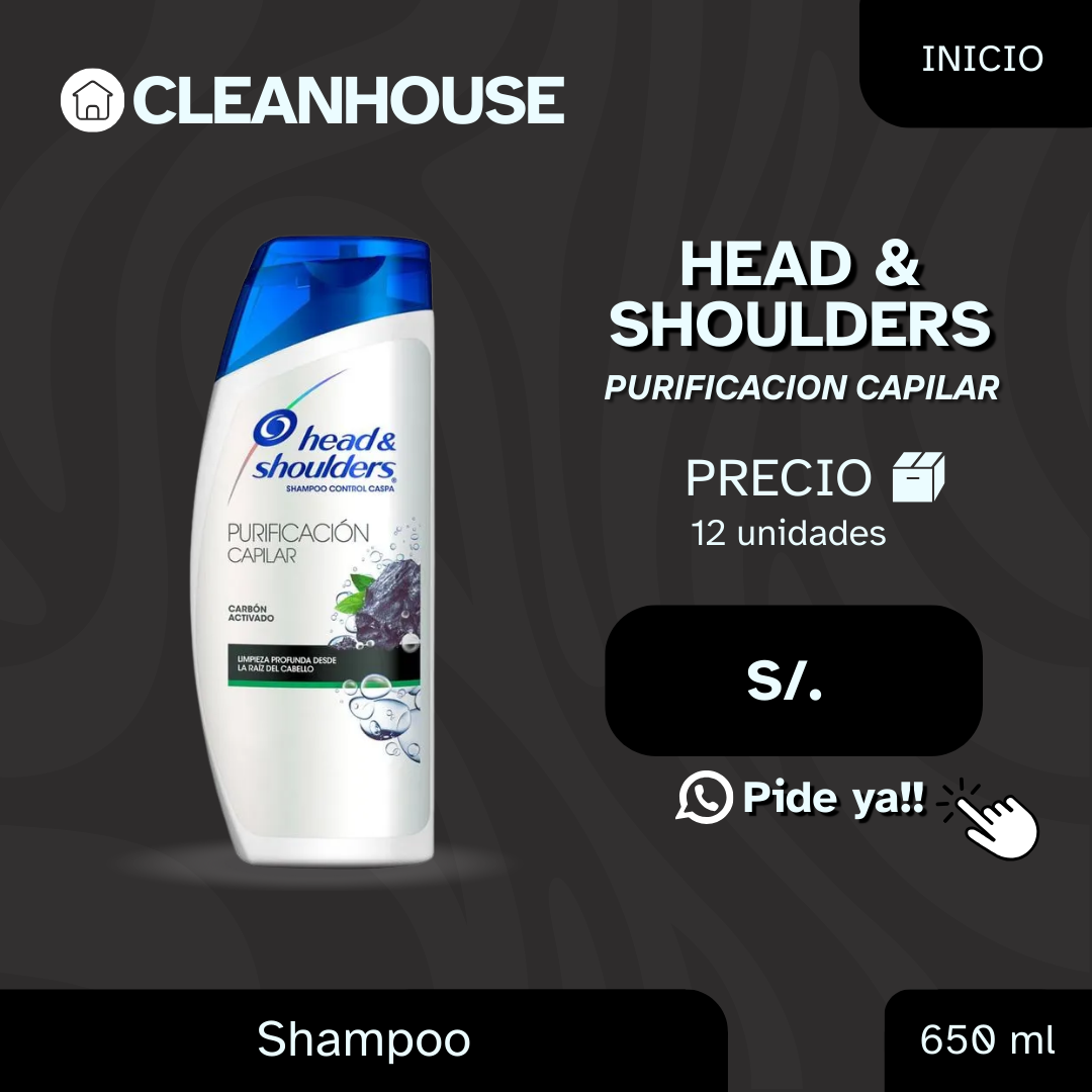 SHAMPO HEAD & SHOULDERS