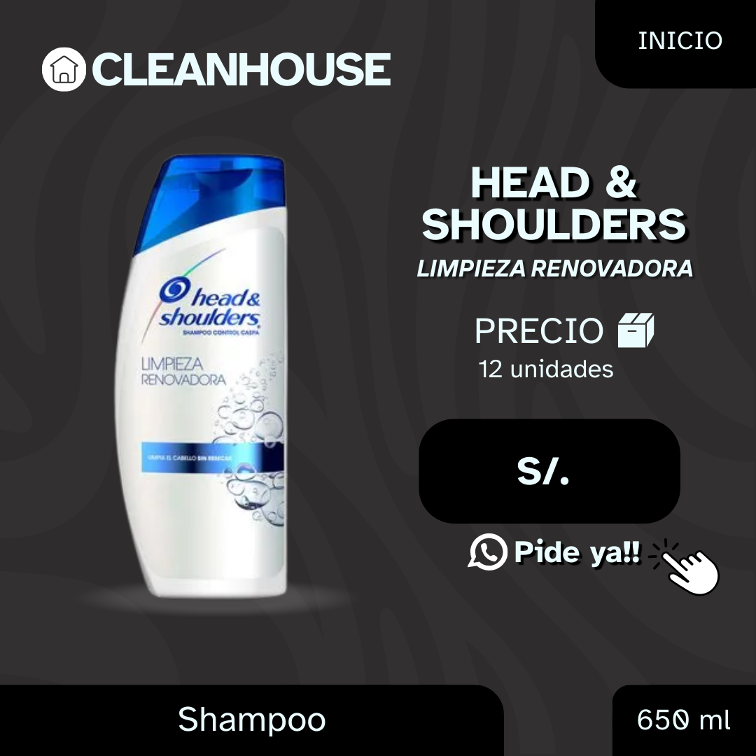 SHAMPO HEAD & SHOULDERS