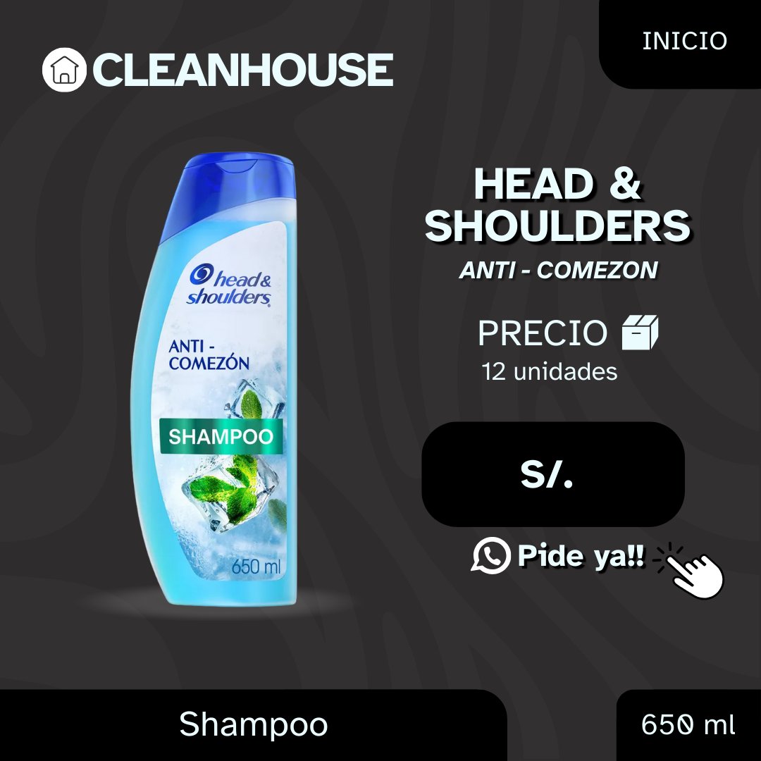 SHAMPO HEAD & SHOULDERS