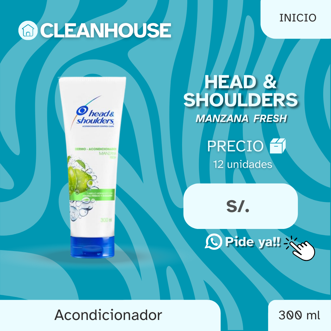 ACONDICIONADOR HEAD & SHOULDERS