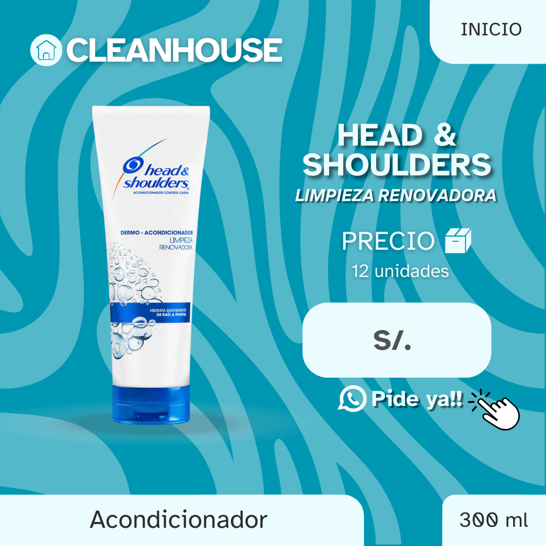 ACONDICIONADOR HEAD & SHOULDERS