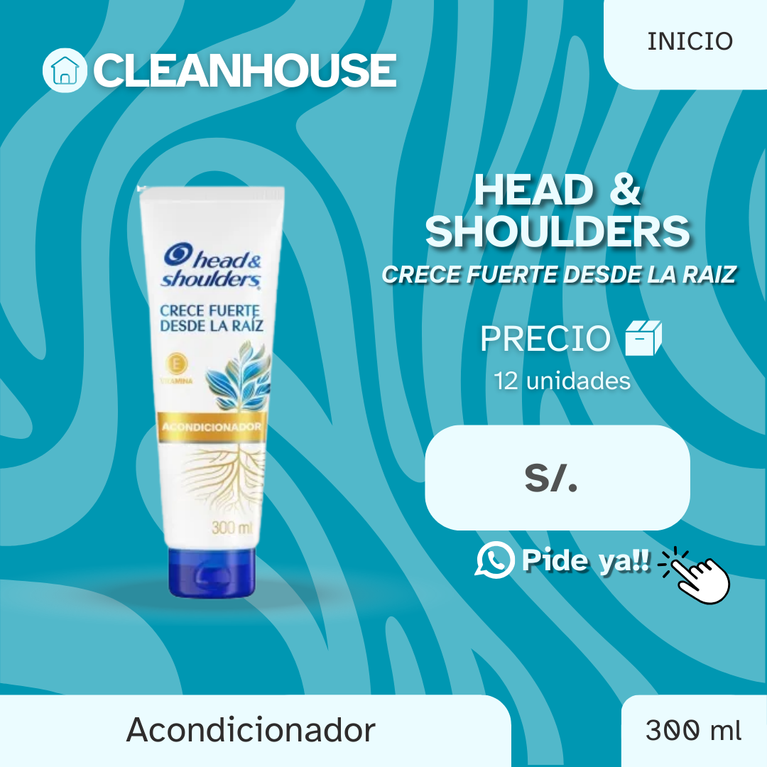 ACONDICIONADOR HEAD & SHOULDERS