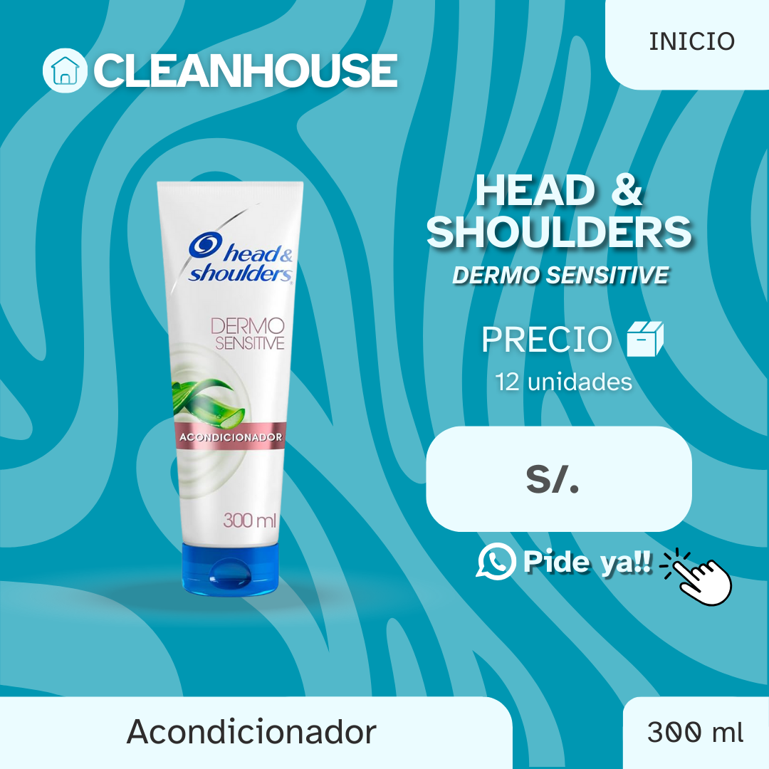 ACONDICIONADOR HEAD & SHOULDERS