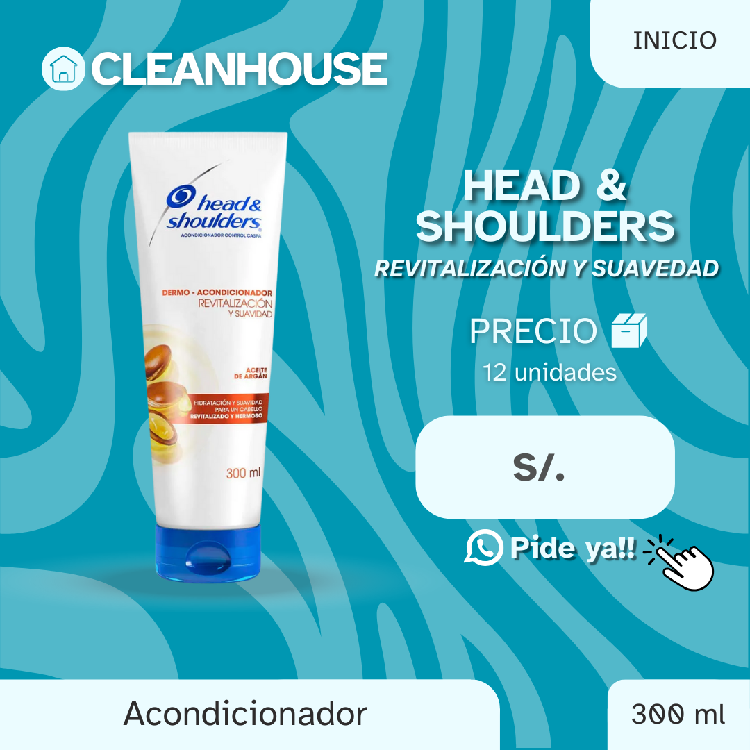 ACONDICIONADOR HEAD & SHOULDERS