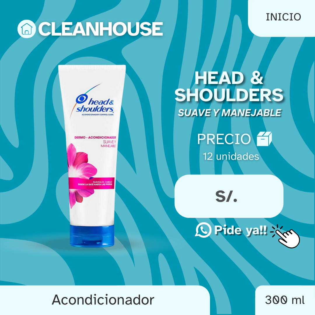 ACONDICIONADOR HEAD & SHOULDERS