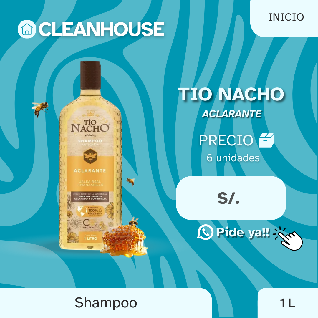 SHAMPO TIO NACHO 1LT