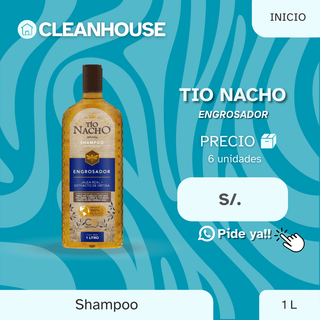 SHAMPO TIO NACHO 1LT