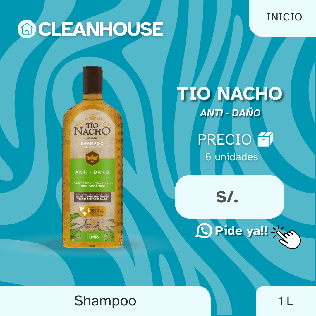 SHAMPO TIO NACHO 1LT