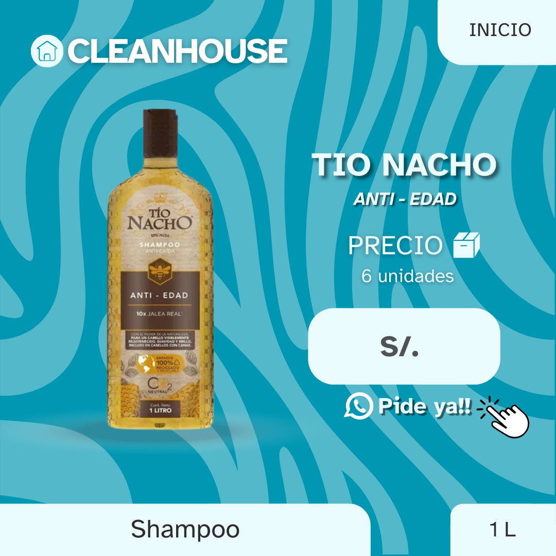 SHAMPO TIO NACHO 1LT