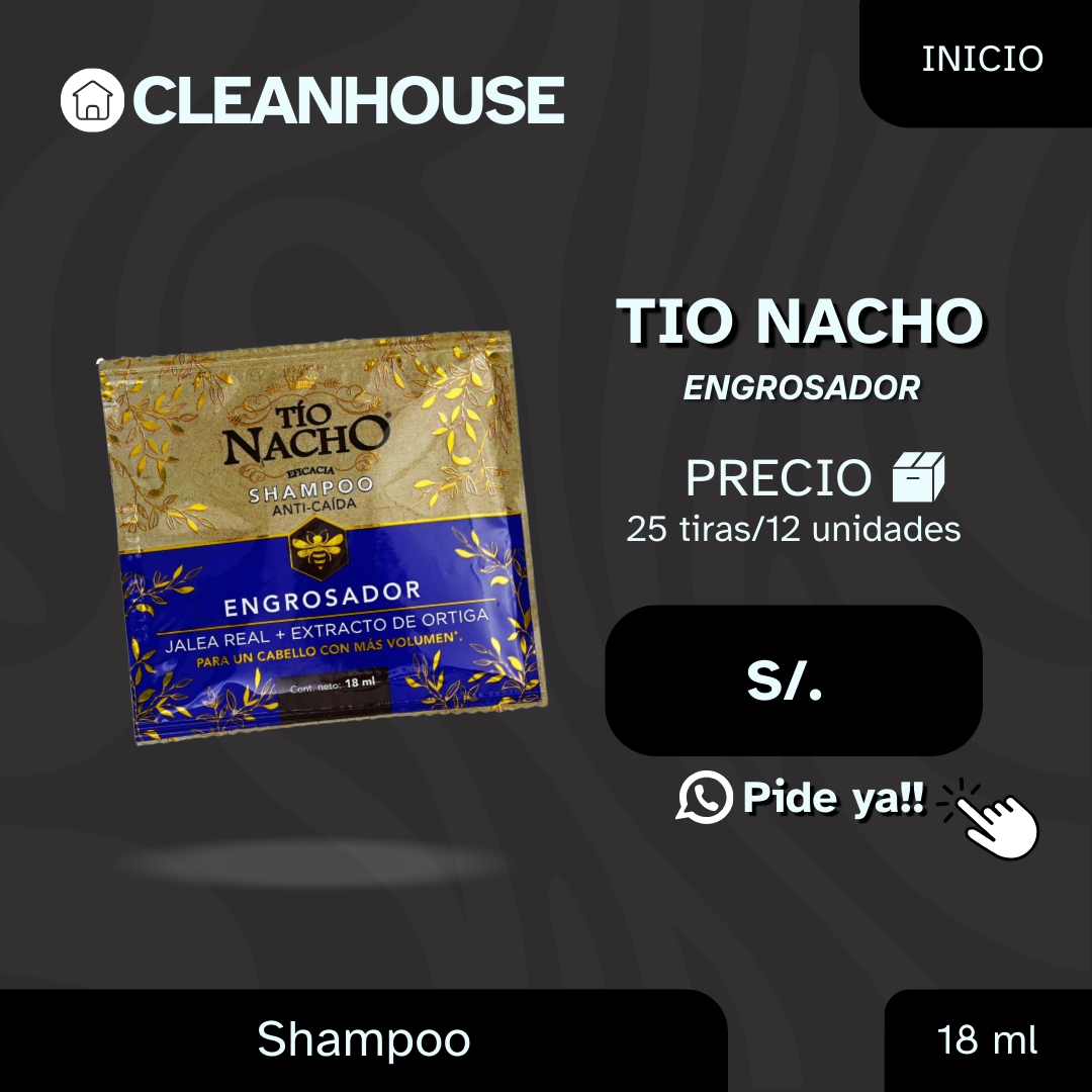 SHAMPO TIO NACHO TIRAS
