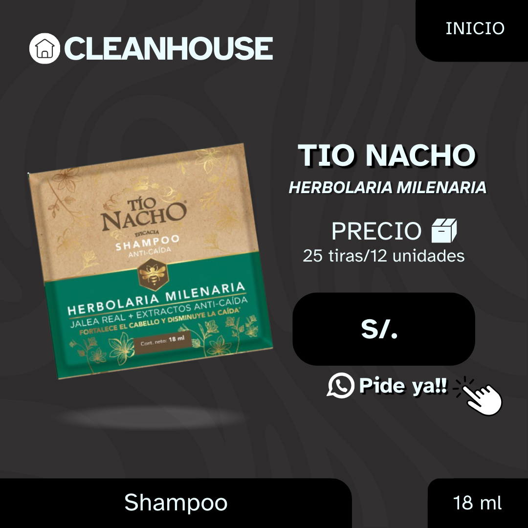SHAMPO TIO NACHO TIRAS