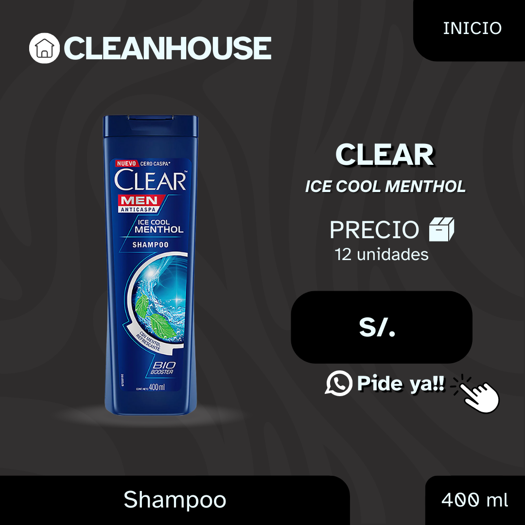 SHAMPO CLEAR MEN