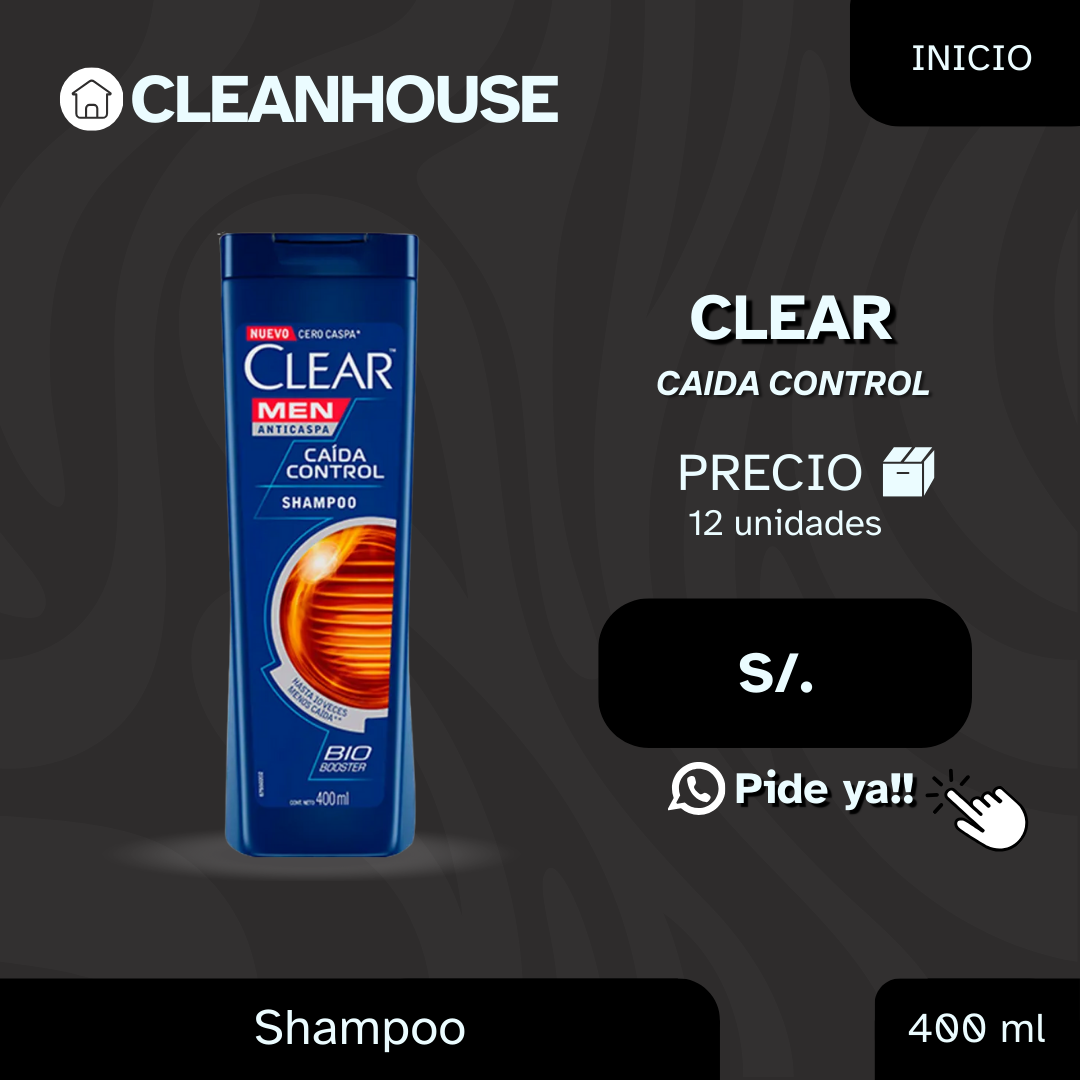 SHAMPO CLEAR MEN