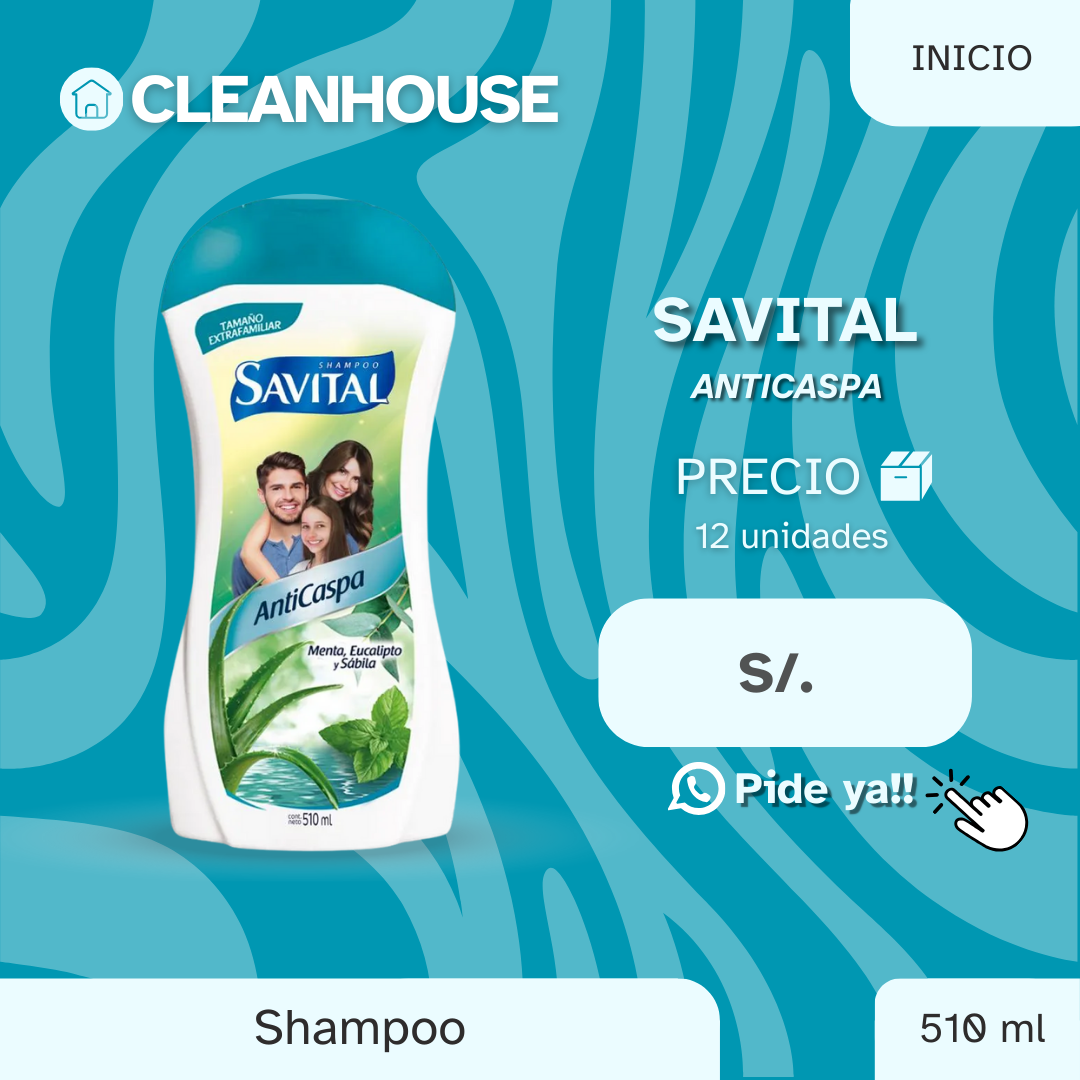 SHAMPO SAVITAL Y ACONDICIONADORES
