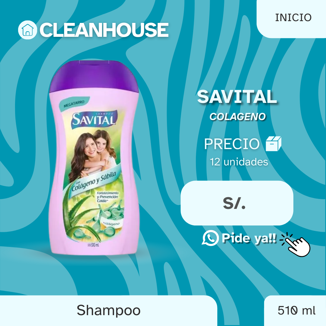 SHAMPO SAVITAL Y ACONDICIONADORES