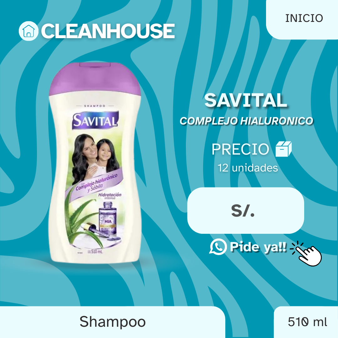 SHAMPO SAVITAL Y ACONDICIONADORES