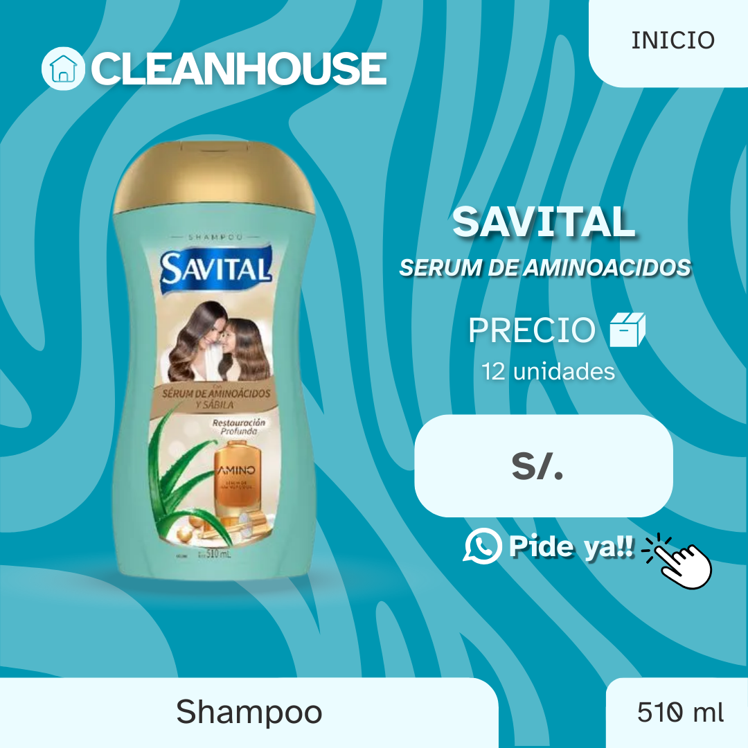 SHAMPO SAVITAL Y ACONDICIONADORES
