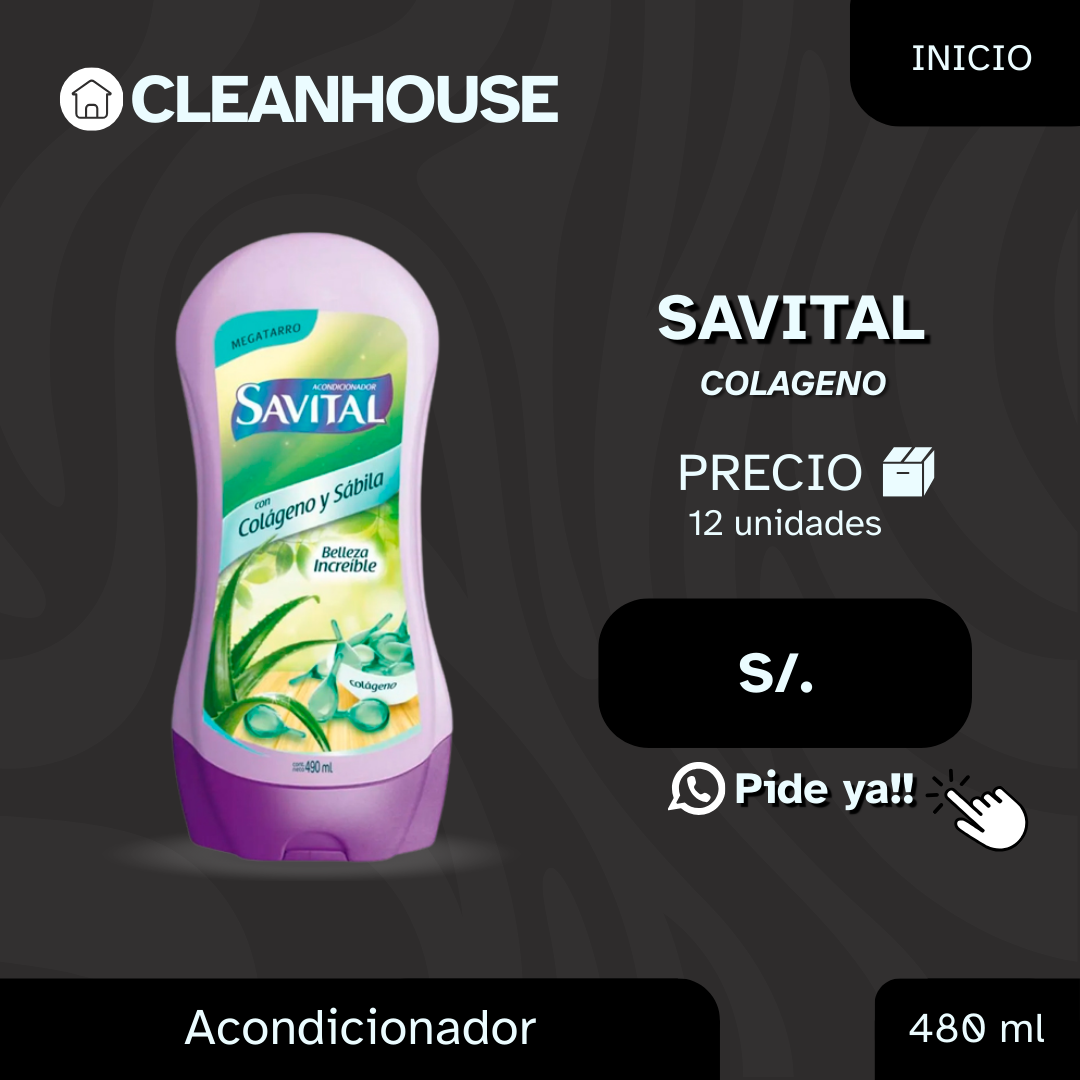 SHAMPO SAVITAL Y ACONDICIONADORES