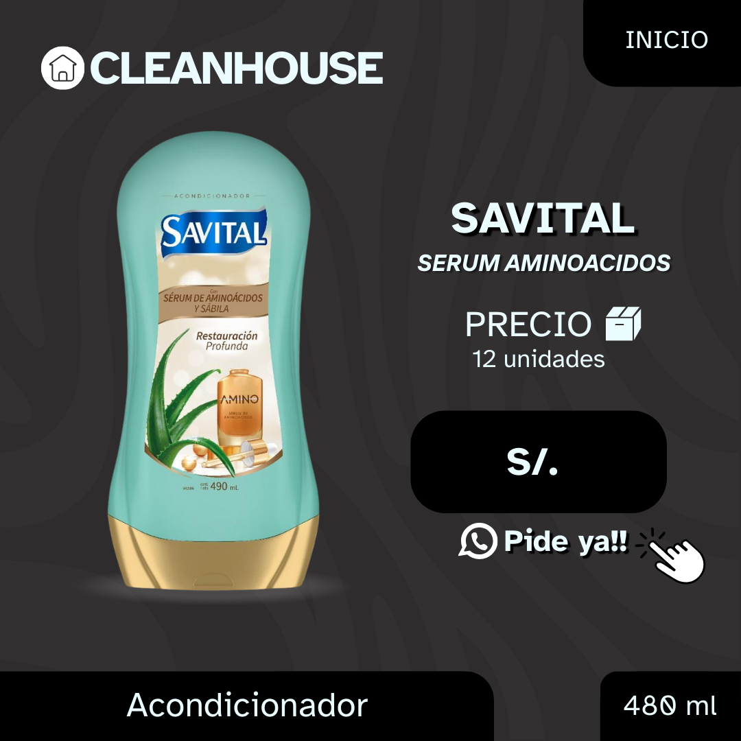 SHAMPO SAVITAL Y ACONDICIONADORES