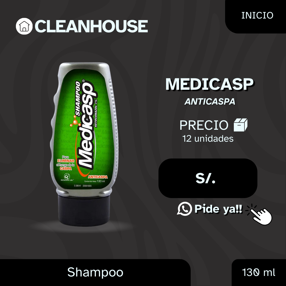 SHAMPO - MEDICASP FRASCO