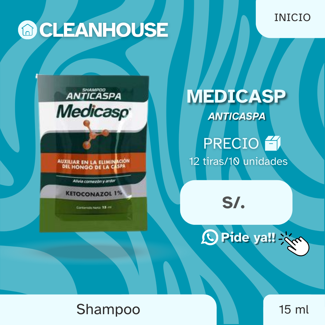 SHAMPO - MEDICASP SACHET