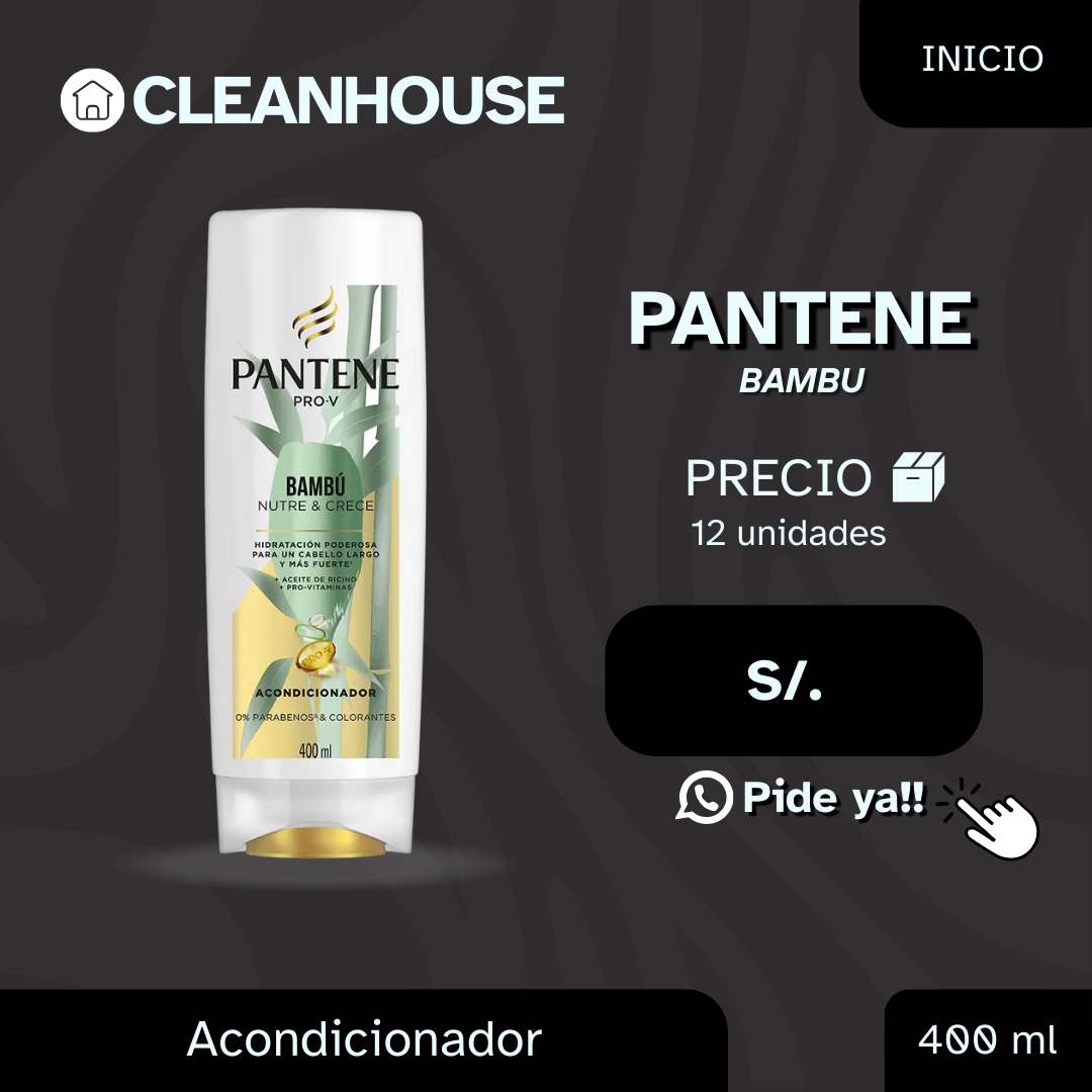 ACONDICIONADOR PANTENE
