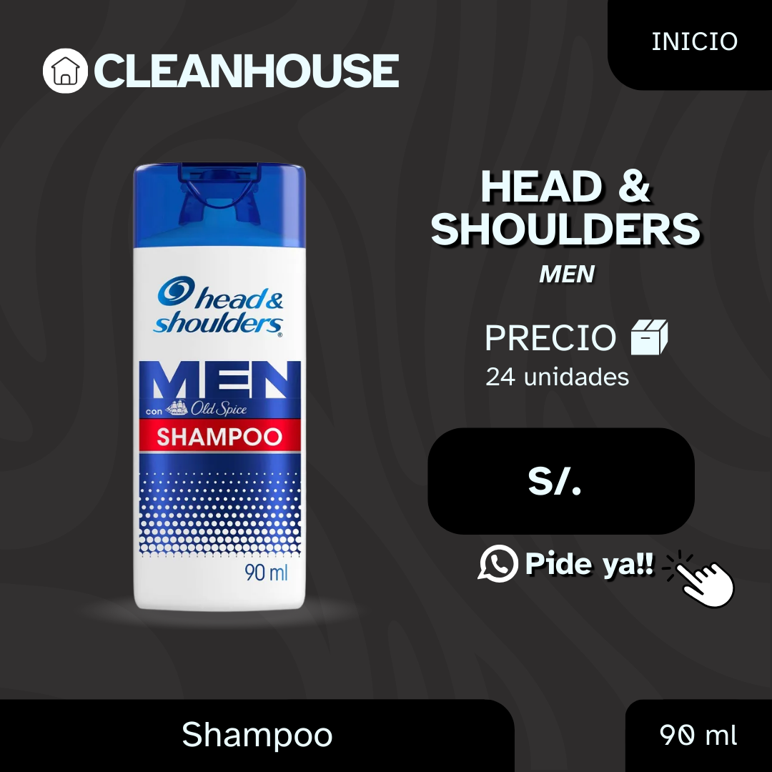 SHAMPO HEAD & SHOULDERS PEQUEÑO